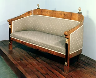 Sofa i Biedermeierstil, ca. 1820
